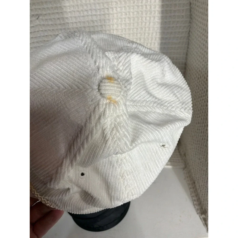 Nautical Mens Unbranded Alaska Marine Hwy MV Columbia Hat OS White